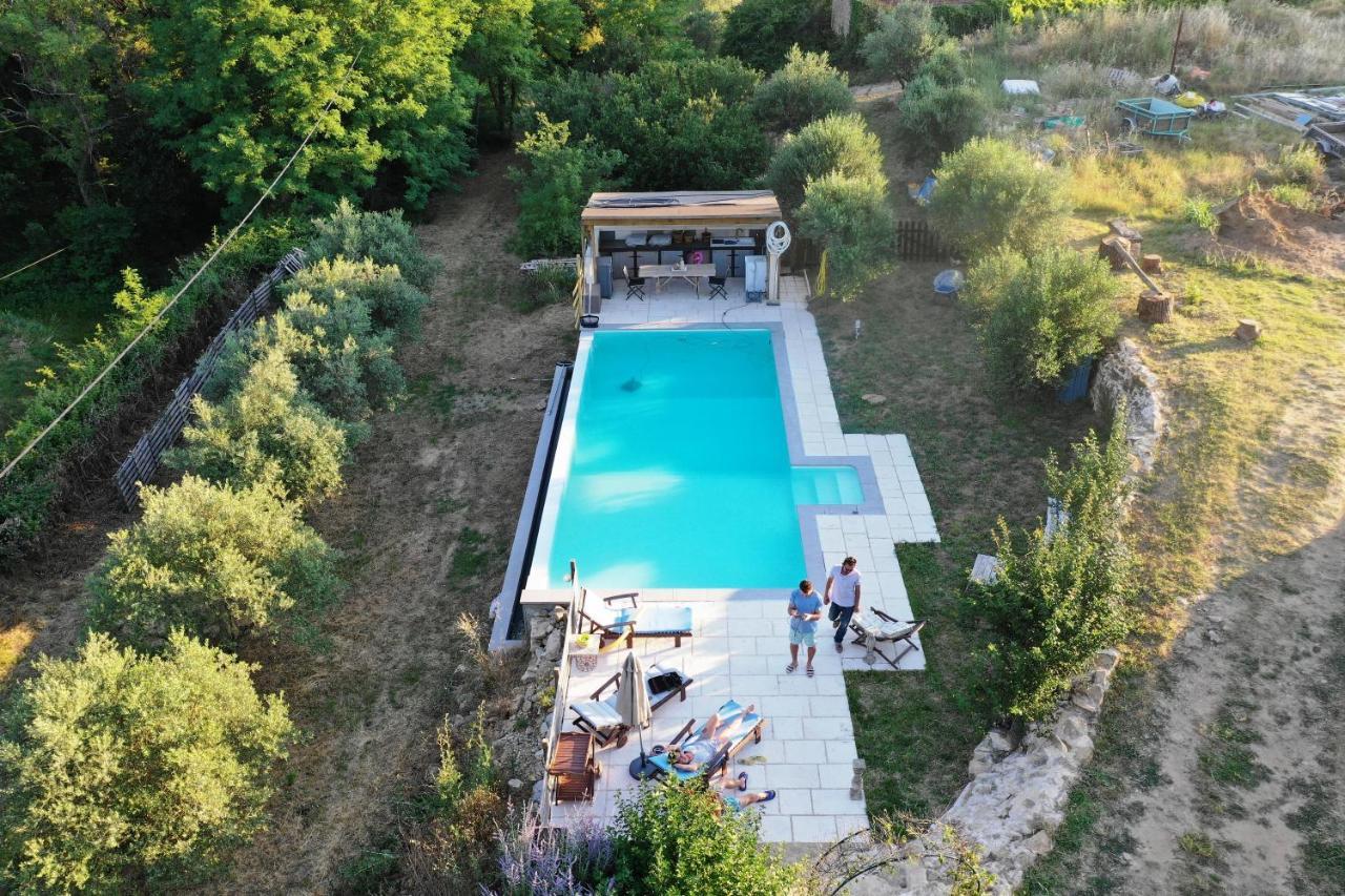 le clos soleilhan Saint-Gervais (Gard) Exterior foto